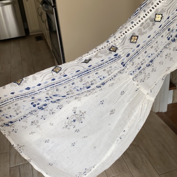 Anthropologie Ecote beautiful peasant shirt - Picture 4 of 13